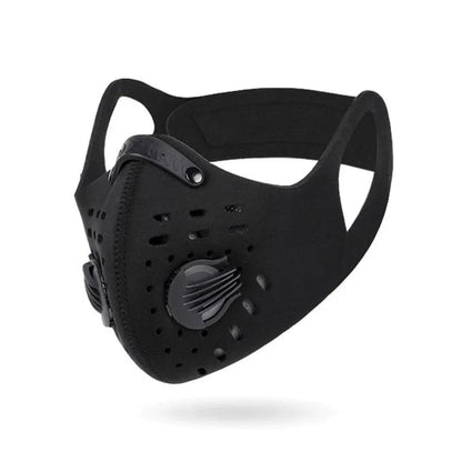 Reusable Outdoor Face Mask with Active Ventilation Filter Protection