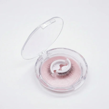 Reusable Self-Adhesive False Eyelashes with Natural Look, Washable