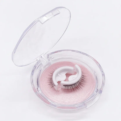 Reusable Self-Adhesive False Eyelashes with Natural Look, Washable