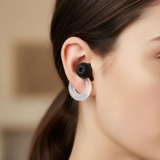 Reusable Silicone Sleep Earplugs with Noise Reduction