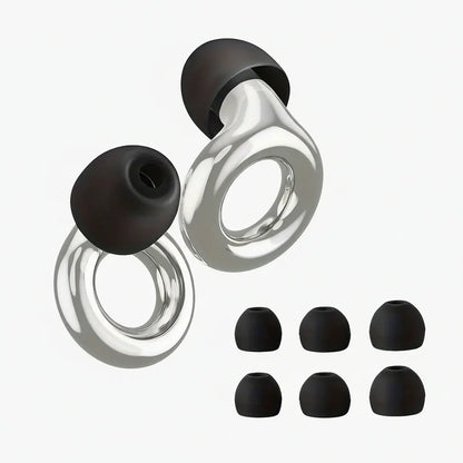 Reusable Silicone Sleep Earplugs with Noise Reduction