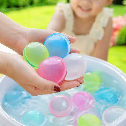 Reusable Water Balloons for Outdoor Summer Play & Splash Games