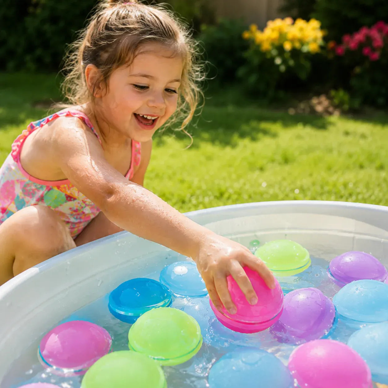 Reusable Water Balloons for Outdoor Summer Play & Splash Games