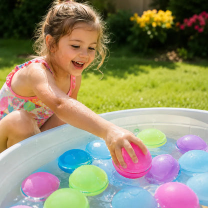 Reusable Water Balloons for Outdoor Summer Play & Splash Games
