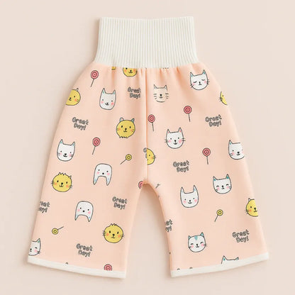 Reusable Waterproof Cotton Baby Potty Training Underwear