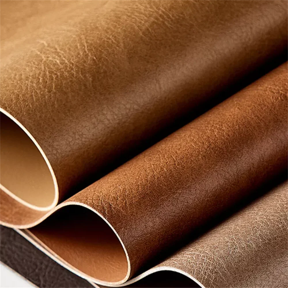 Reversible Faux Leather Placemats – Waterproof & Heat-Resistant, Set of 2 Designs
