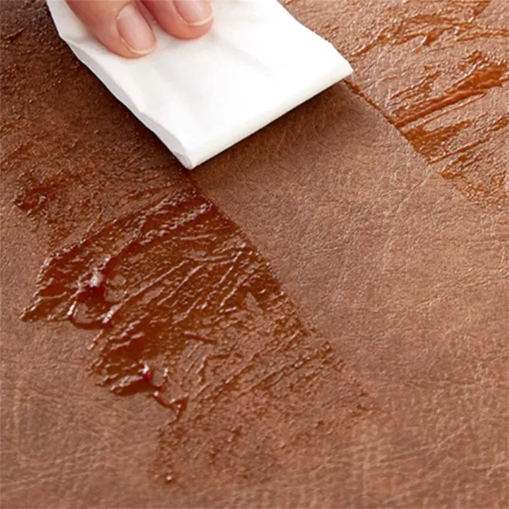 Reversible Faux Leather Placemats – Waterproof & Heat-Resistant, Set of 2 Designs