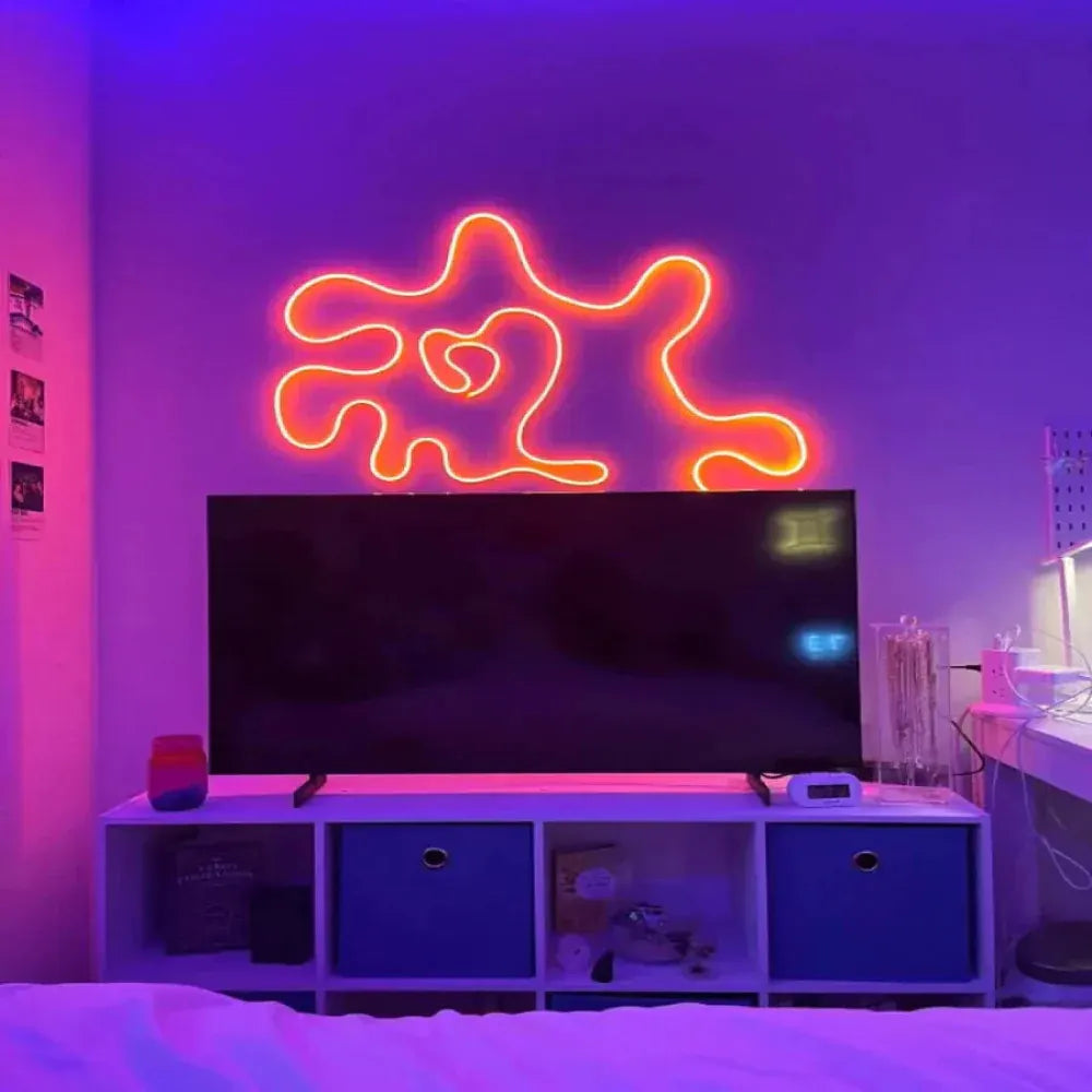 RGB Neon Rope Light Strip with App and Remote Control for Accent Lighting