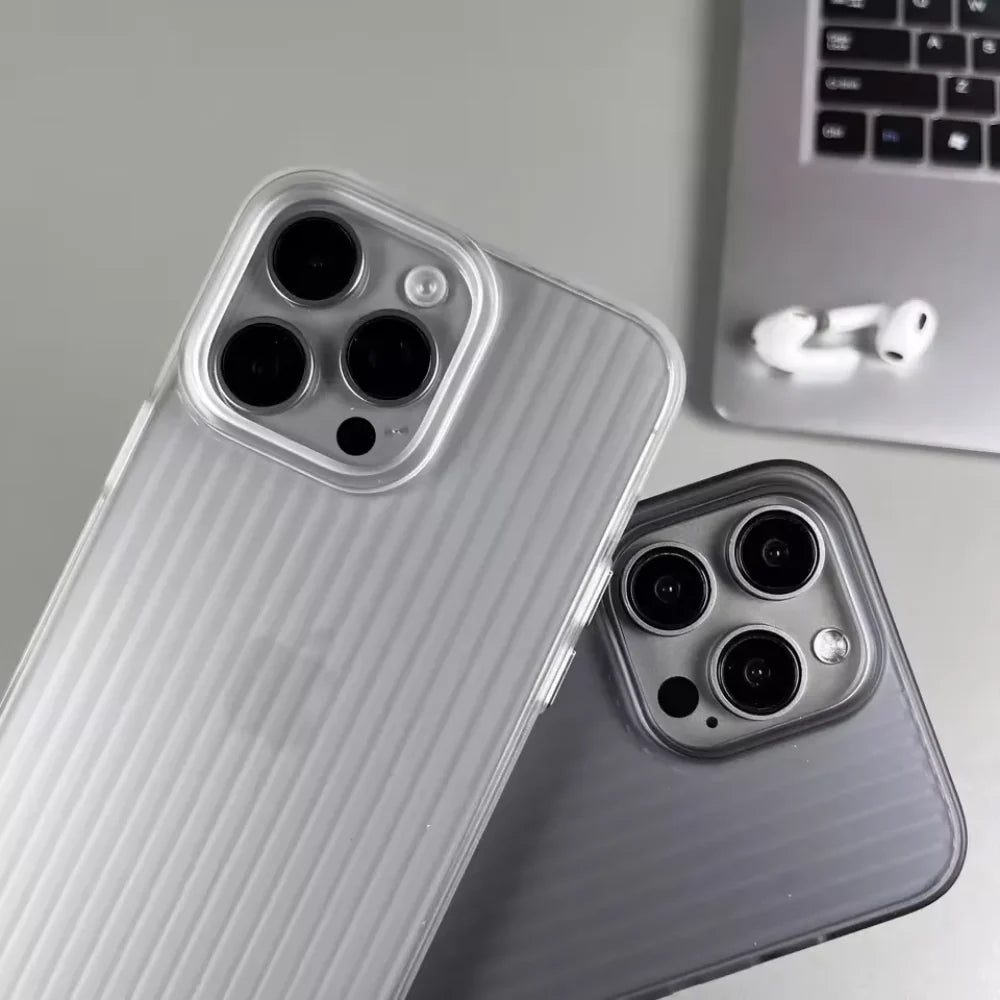 Ribbed Hard Shell Protective iPhone Cover Design