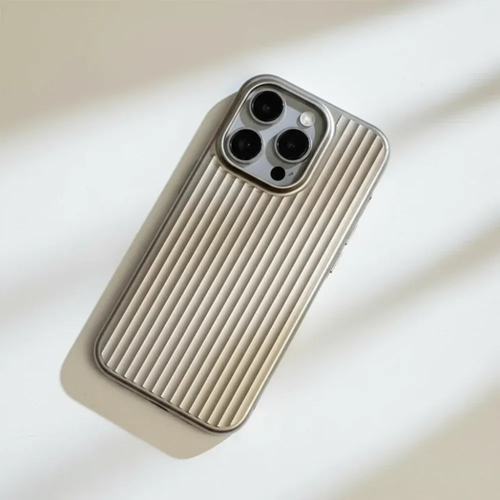 Ribbed Hard Shell Protective iPhone Cover Design