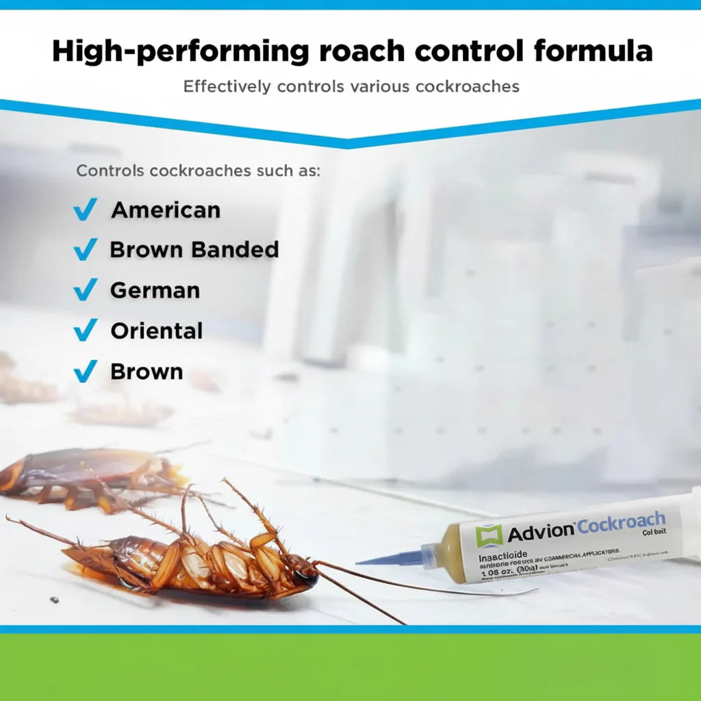 Roach Killer Gel Bait Syringe for Indoor Pest Elimination
