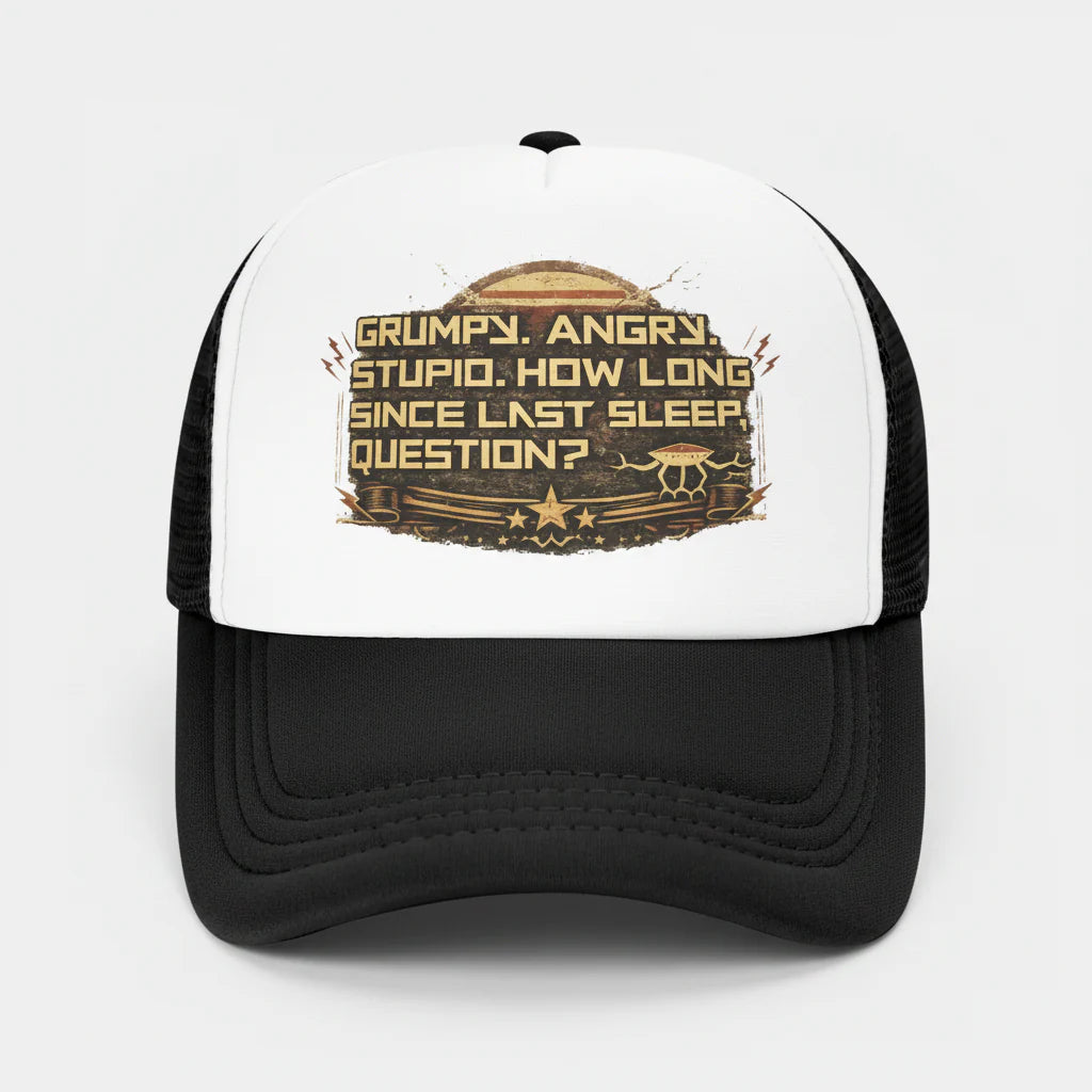 Rocky Project Adjustable Mesh Trucker Cap with Snapback Closure