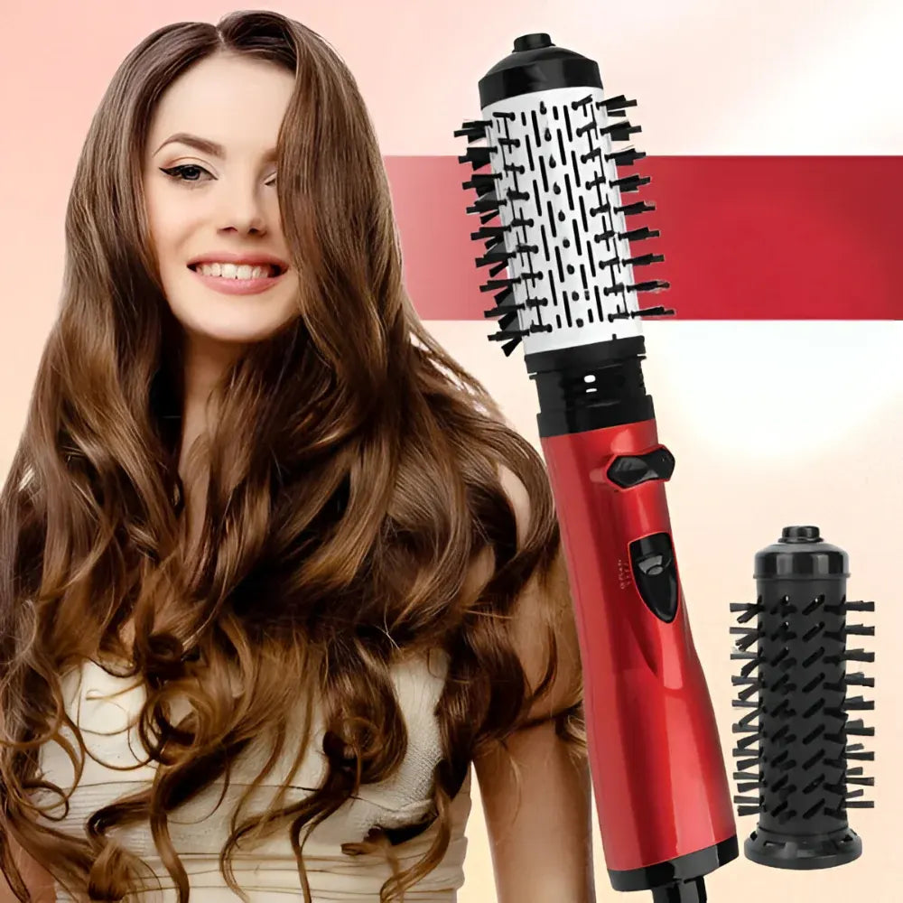 Rotating Hot Air Styling Brush Dryer Tool Set