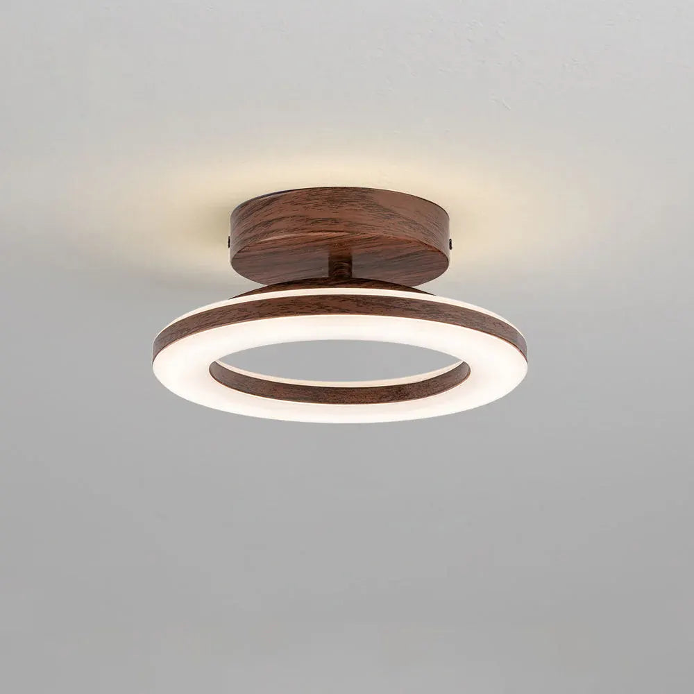Round Acrylic LED Flush Mount Light for Hallways & Entryways