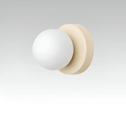 Round Glass Globe Indoor Wall Sconce Mounted Lamp