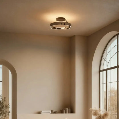 Round LED Flush Mount Ceiling Light Fixture