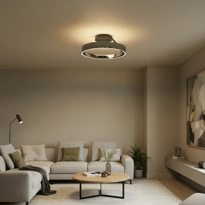 Round LED Flush Mount Ceiling Light Fixture