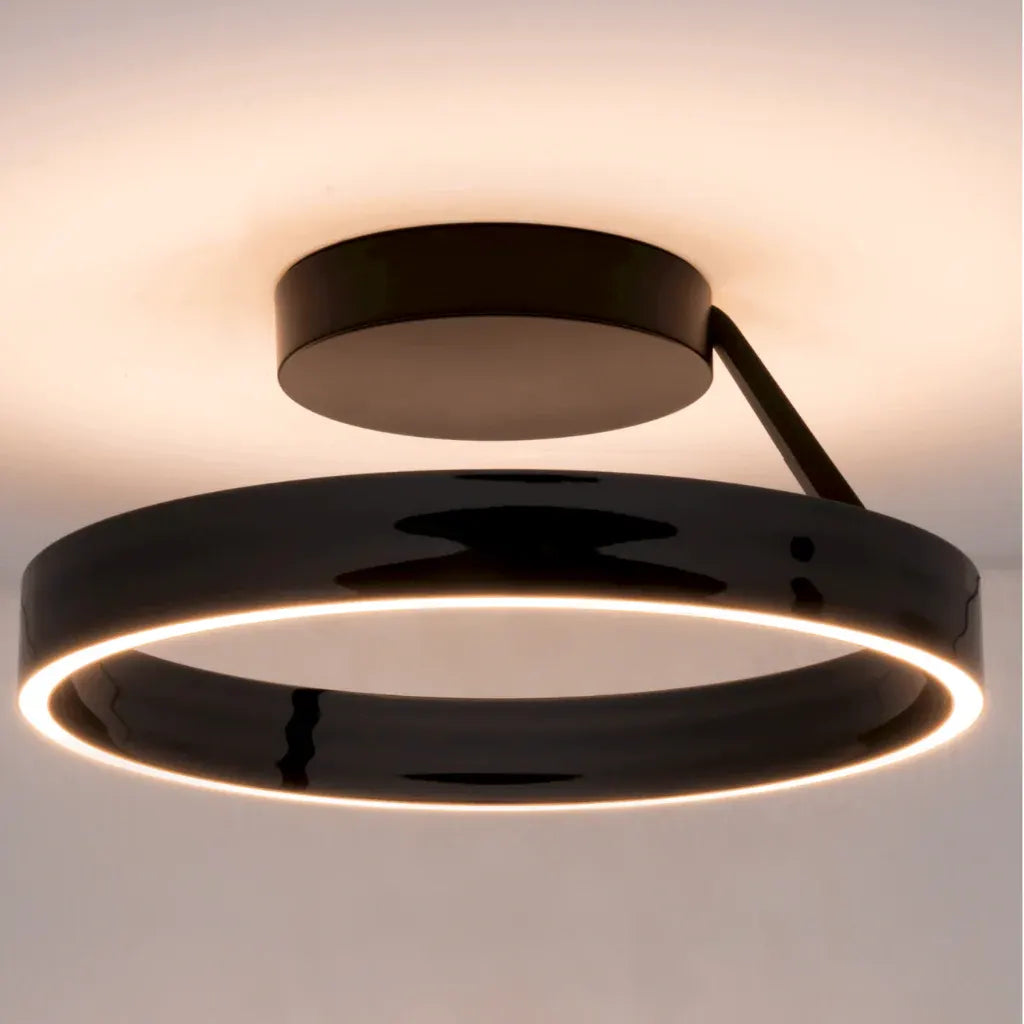 Round LED Flush Mount Ceiling Light Fixture