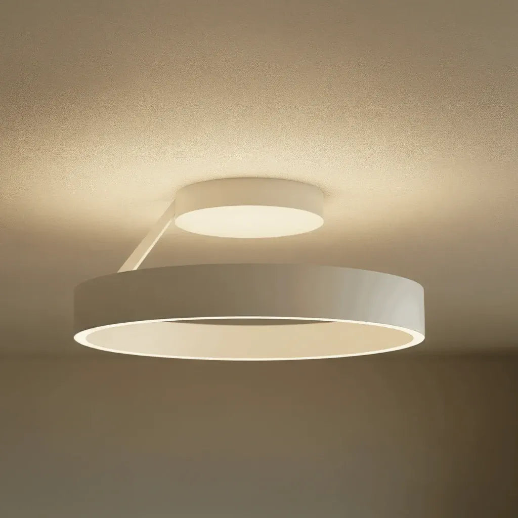 Round LED Flush Mount Ceiling Light Fixture