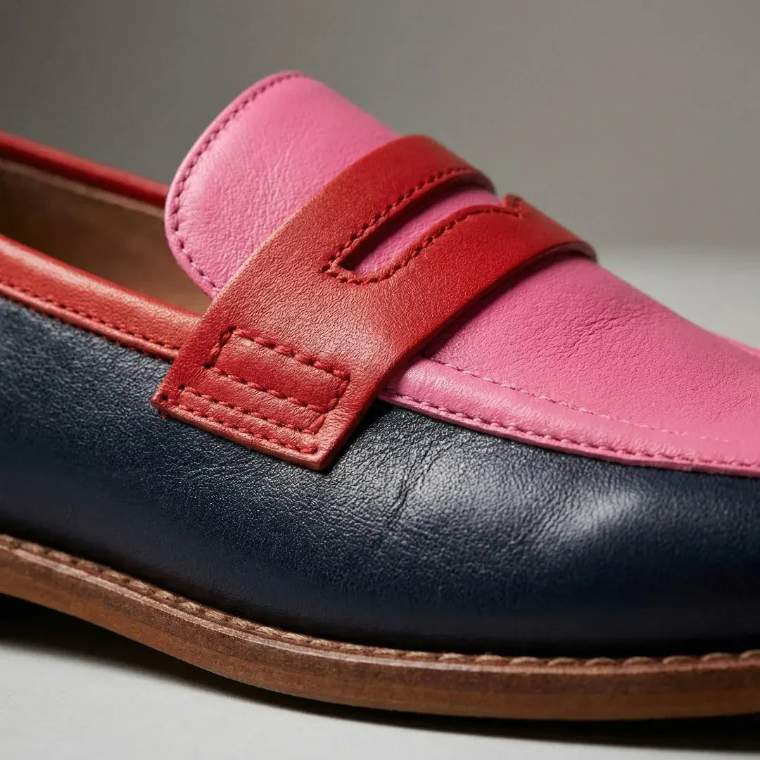 Round Toe Slip-On Casual Loafers for Women