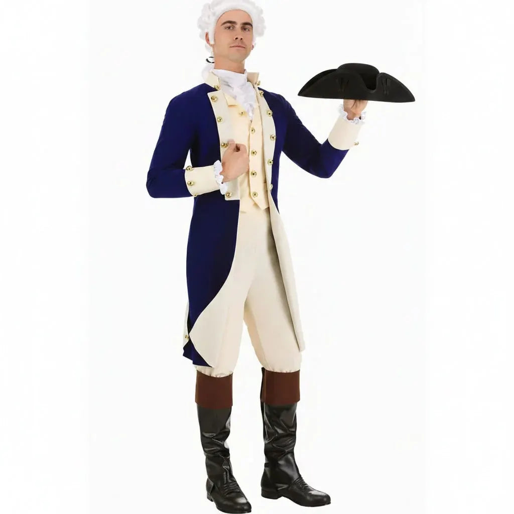 Royal King Historical Halloween Party Costume Outfit