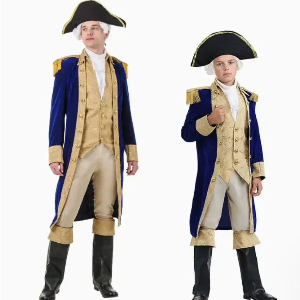 Royal King Historical Halloween Party Costume Outfit