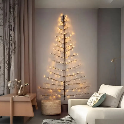 Rustic Branch Tree LED Wall Art Accent Light