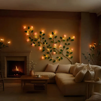 Rustic Branch Tree LED Wall Art Accent Light