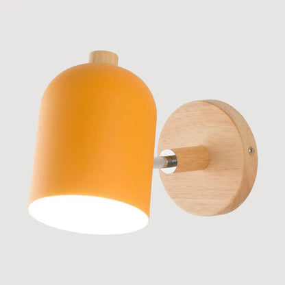 Scandinavian Wooden Wall Sconce | Minimalist Nordic Design Light Fixture