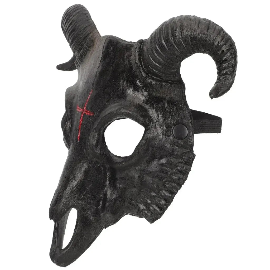 Scary Goat Costume Mask for Halloween Theater Party