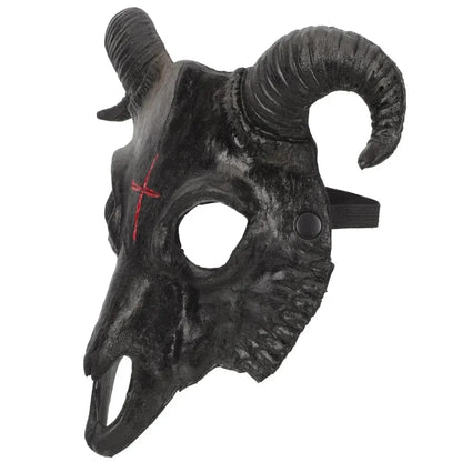 Scary Goat Costume Mask for Halloween Theater Party