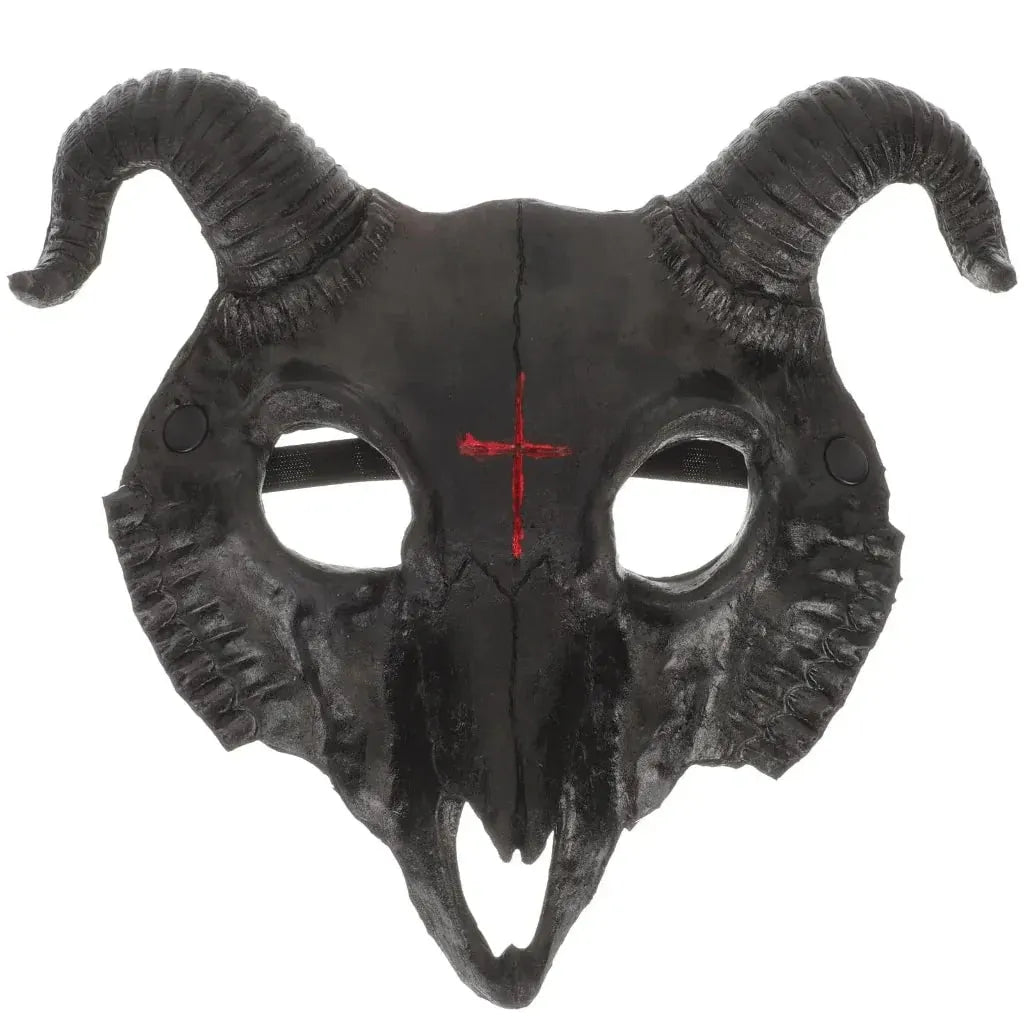 Scary Goat Costume Mask for Halloween Theater Party