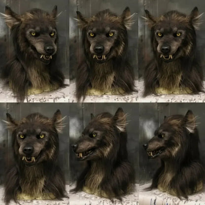 Scary Wolf Halloween Costume Horror Mask