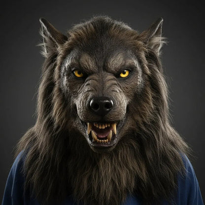 Scary Wolf Halloween Costume Horror Mask