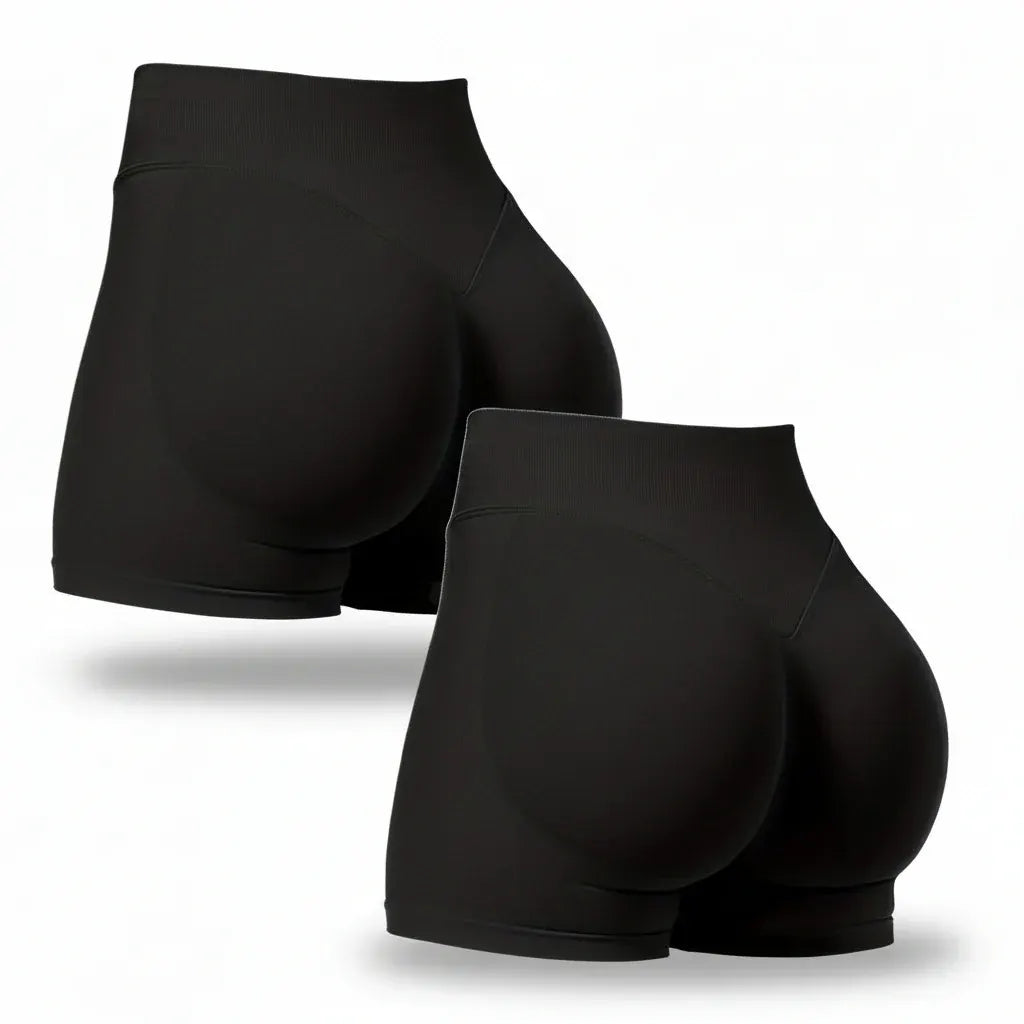 Seamless Scrunch Butt-Lifting Workout Biker Shorts for Gym