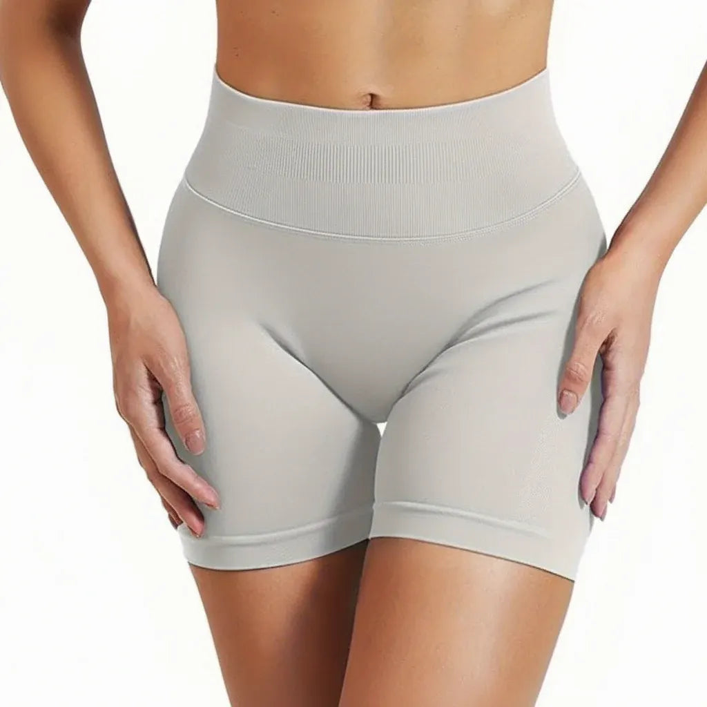 Seamless Scrunch Butt-Lifting Workout Biker Shorts for Gym