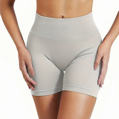 Seamless Scrunch Butt-Lifting Workout Biker Shorts for Gym