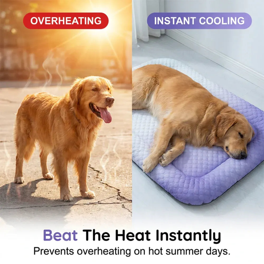Self-Cooling Waterproof Breathable Pet Mat for Dogs