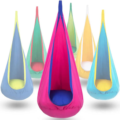 Sensory Hanging Pod Chair Swing for Kids