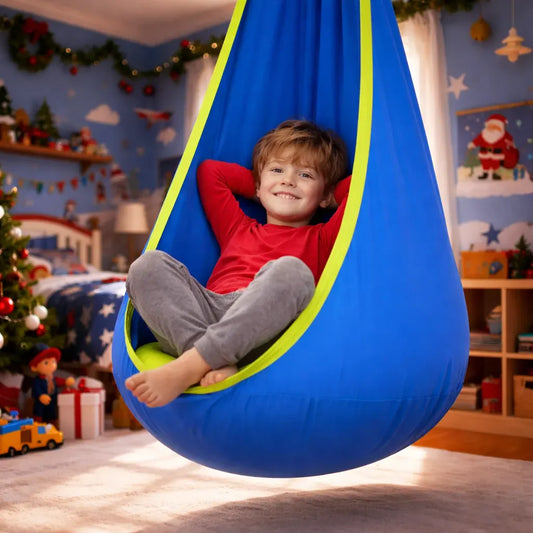 Sensory Hanging Pod Chair Swing for Kids