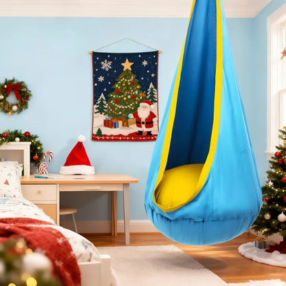 Sensory Hanging Pod Chair Swing for Kids