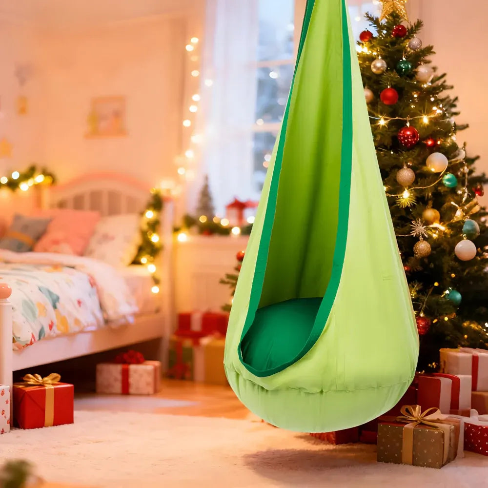 Sensory Hanging Pod Chair Swing for Kids