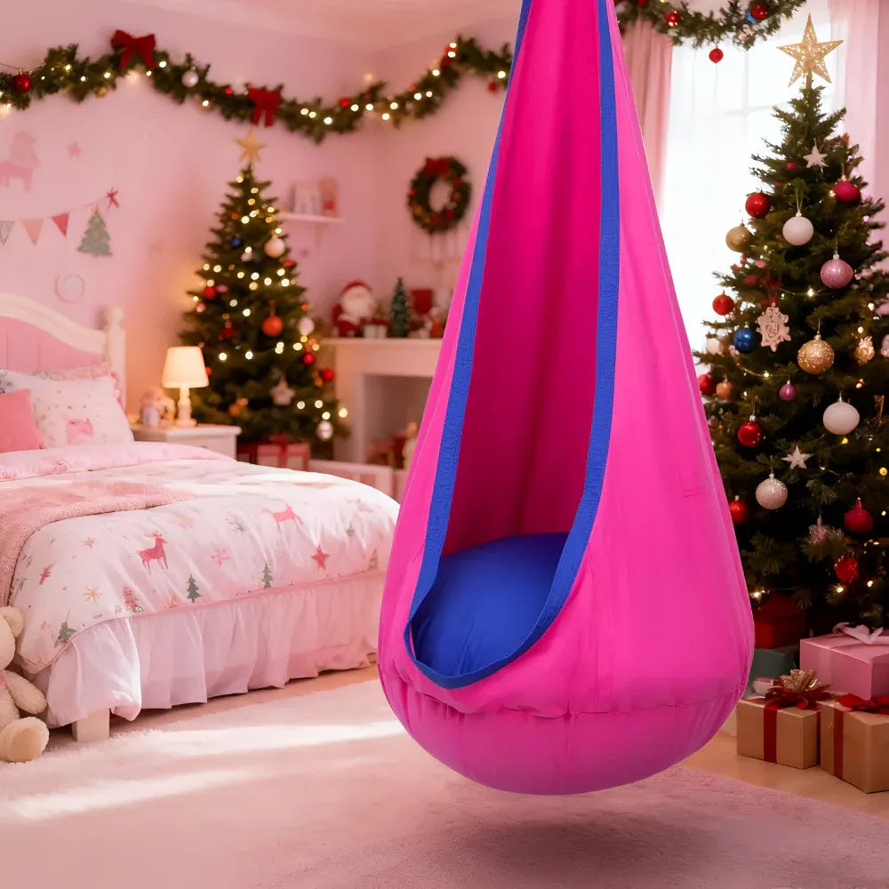 Sensory Hanging Pod Chair Swing for Kids
