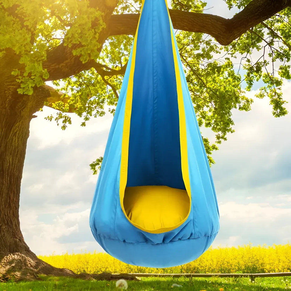 Sensory Hanging Pod Chair Swing for Kids