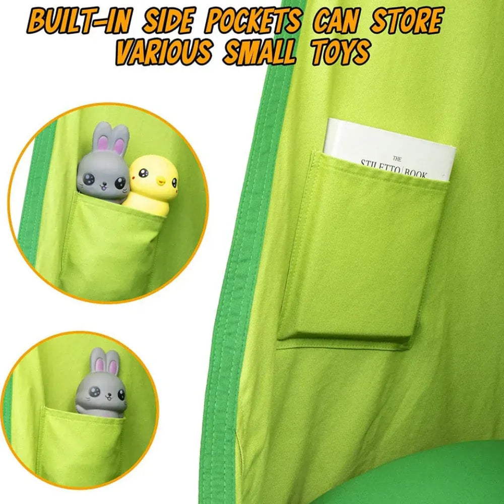 Sensory Hanging Pod Chair Swing for Kids