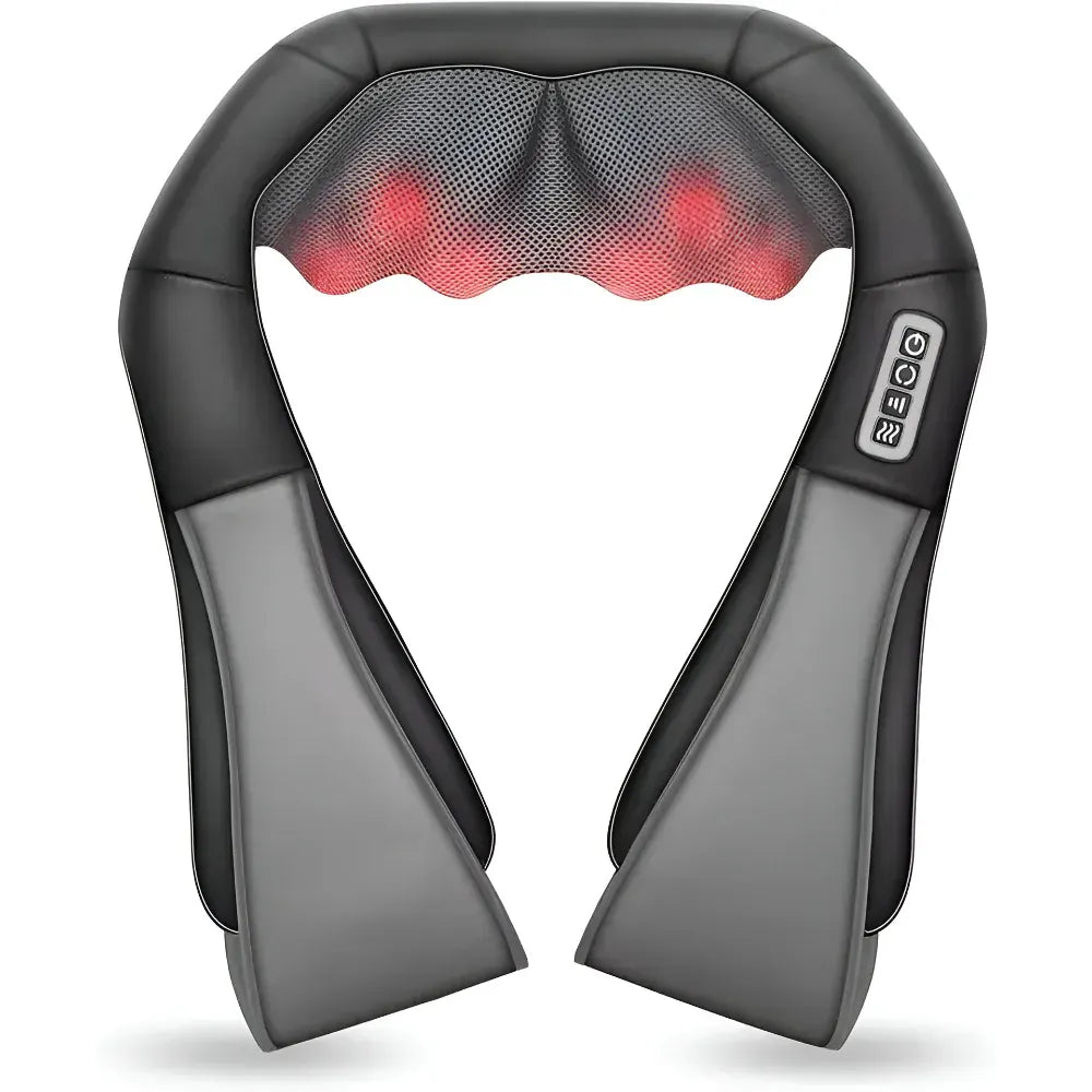 Shiatsu Electric Neck Massager for Home and Car Use