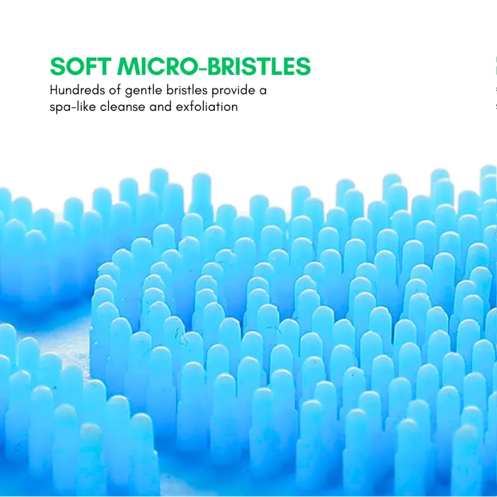Silicone Exfoliating Body Scrubber Shower Bath Massager Brush