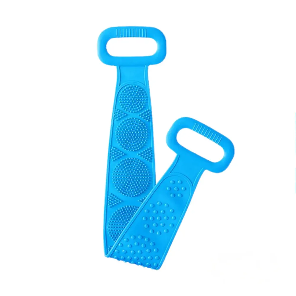 Silicone Exfoliating Body Scrubber Shower Bath Massager Brush