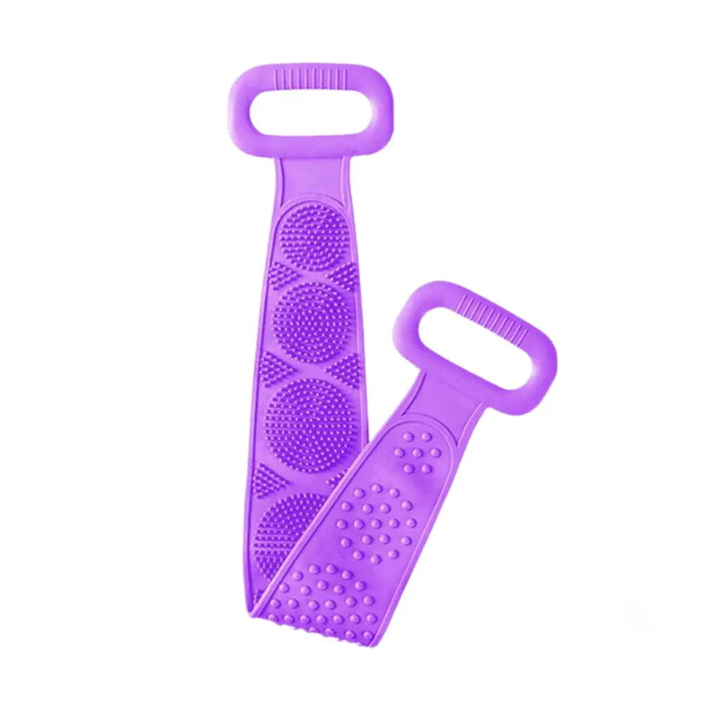 Silicone Exfoliating Body Scrubber Shower Bath Massager Brush