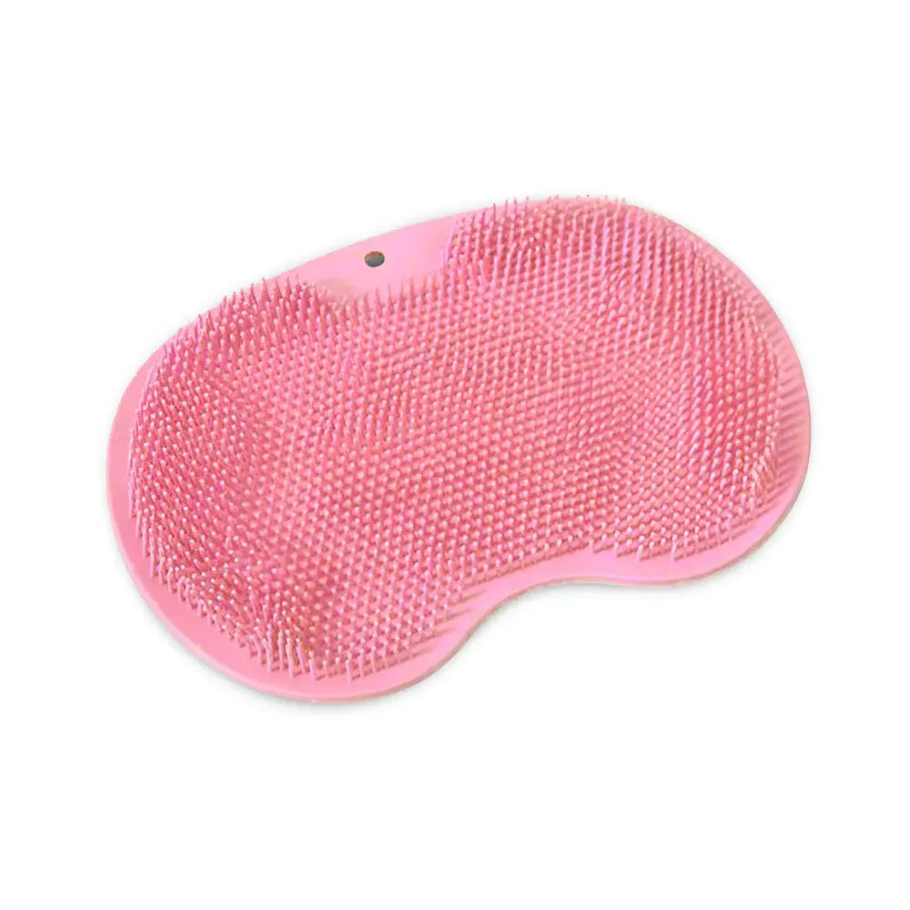 Silicone Non-Slip Bathroom Shower Foot Scrubber Mat